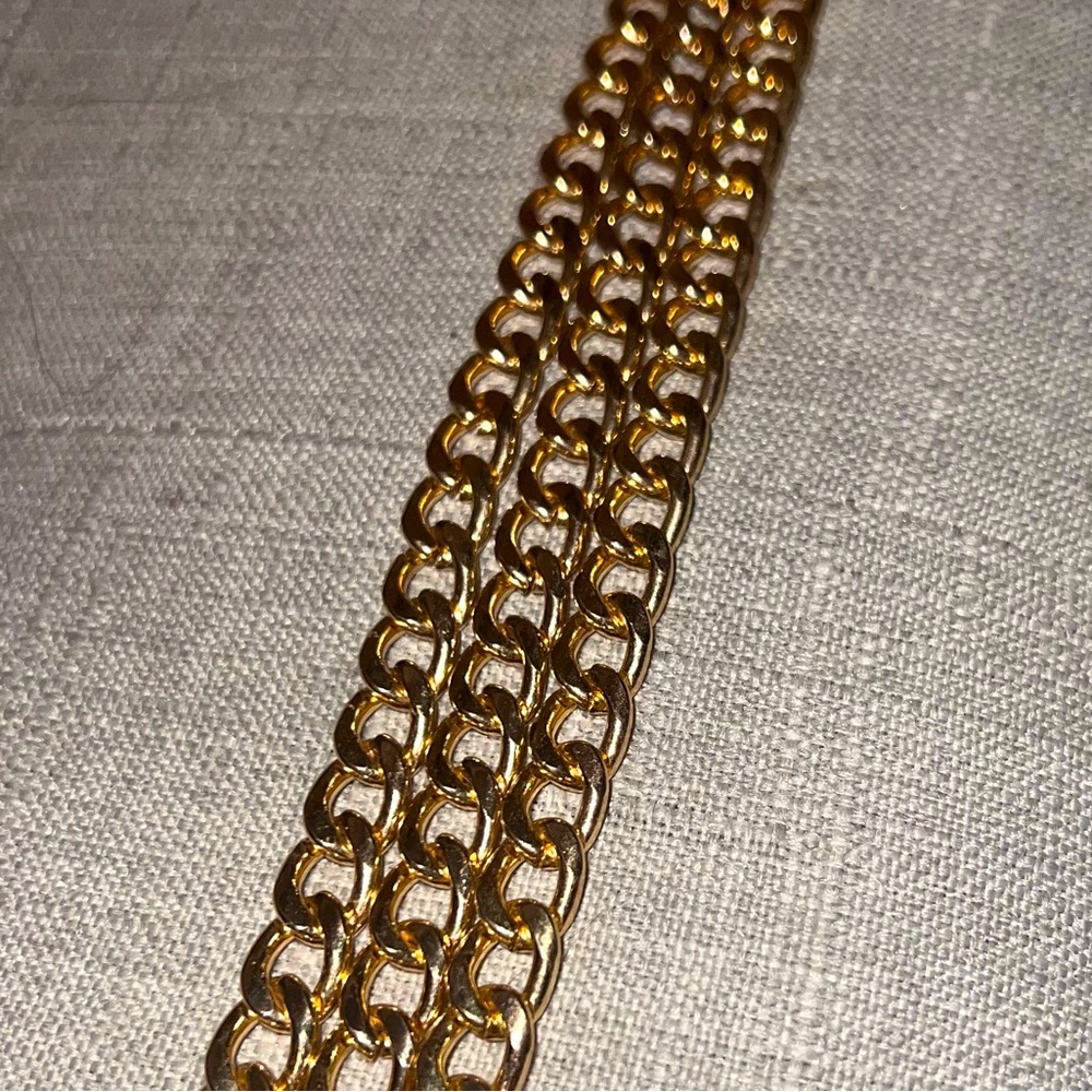 Detachable handbag/purse chains-gold